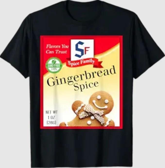 Ginger Bread Spice Group Costume Family Matching Halloween T-Shirt S
Ginger Bread Spice Group Costume Family Matching Halloween T-Shirt S