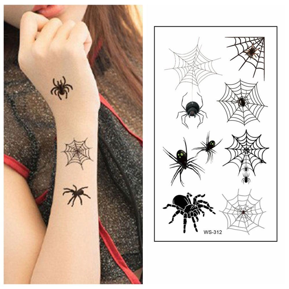 40Sheets Cosplay Props Spider Temporary Tattoos DIY Face Patch Trendy Halloween Stickers Men 40Sheets
40Sheets Cosplay Props Spider Temporary Tattoos DIY Face Patch Trendy Halloween Stickers Men 40Sheets