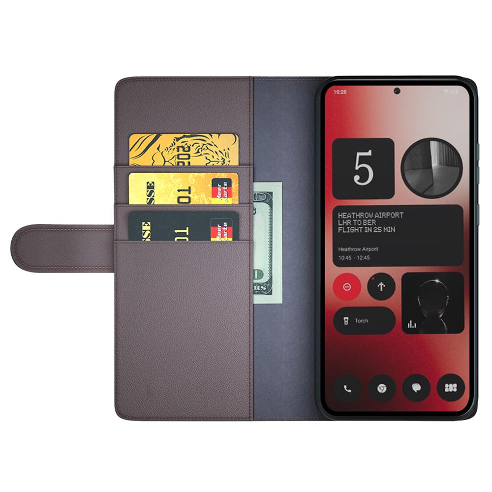 For Nothing Phone (2a) Plus/Phone (2a) Case Genuine Split Leather Phone Cover with Wallet Stand Brown
For Nothing Phone (2a) Plus/Phone (2a) Case Genuine Split Leather Phone Cover with Wallet Stand Brown