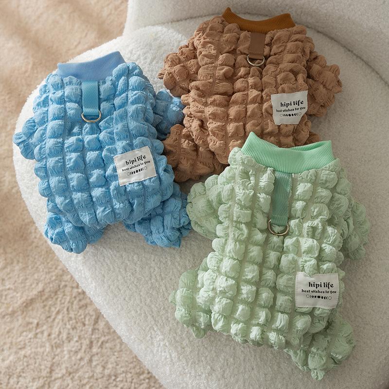 In Autumn and Winter Dog Bubble Plaid Can Pull Four Leg Cotton Coats Small and Medium Sized Dogs Warm and Thickened Pet Cat Clothes XS (
In Autumn and Winter Dog Bubble Plaid Can Pull Four Leg Cotton Coats Small and Medium Sized Dogs Warm and Thickened Pet Cat Clothes XS (