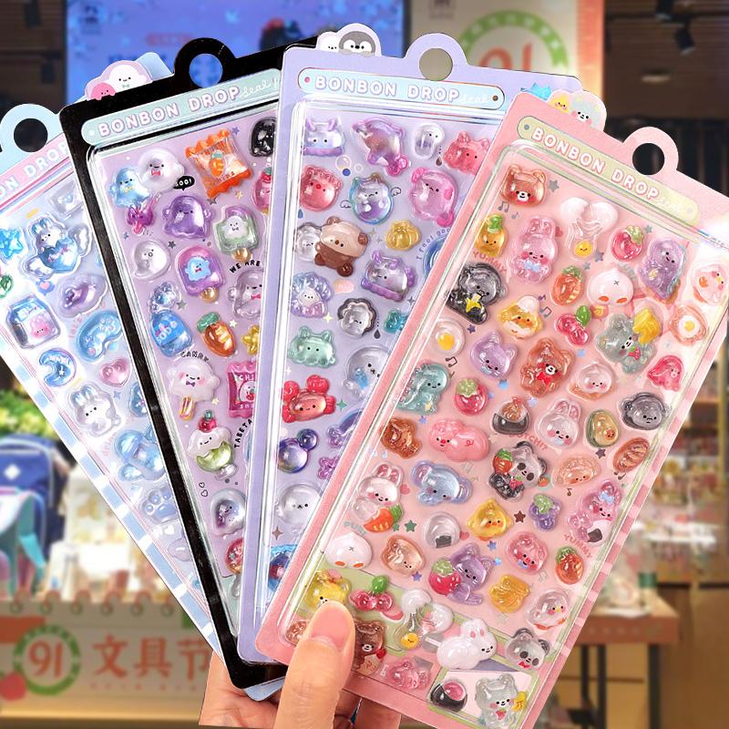 1pc DIY 3D Stickers Creative Cartoon Animal Relief Stickers DIY Scrapbook Diary Cute Aesthetic Stickers School Stationery
1pc DIY 3D Stickers Creative Cartoon Animal Relief Stickers DIY Scrapbook Diary Cute Aesthetic Stickers School Stationery
