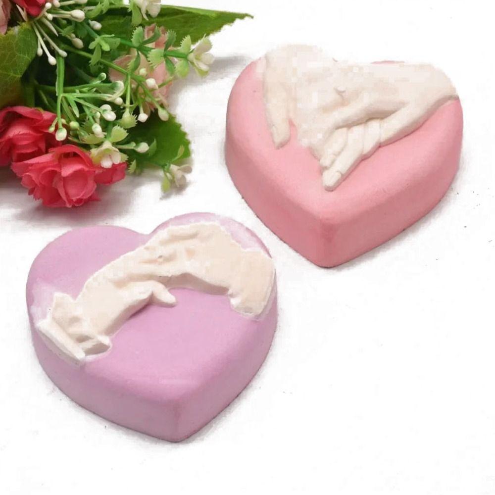 Hand in Hand Soap Mold Silicone Mould Fondant Cake Heart-shaped Mold DIY 
Hand in Hand Soap Mold Silicone Mould Fondant Cake Heart-shaped Mold DIY