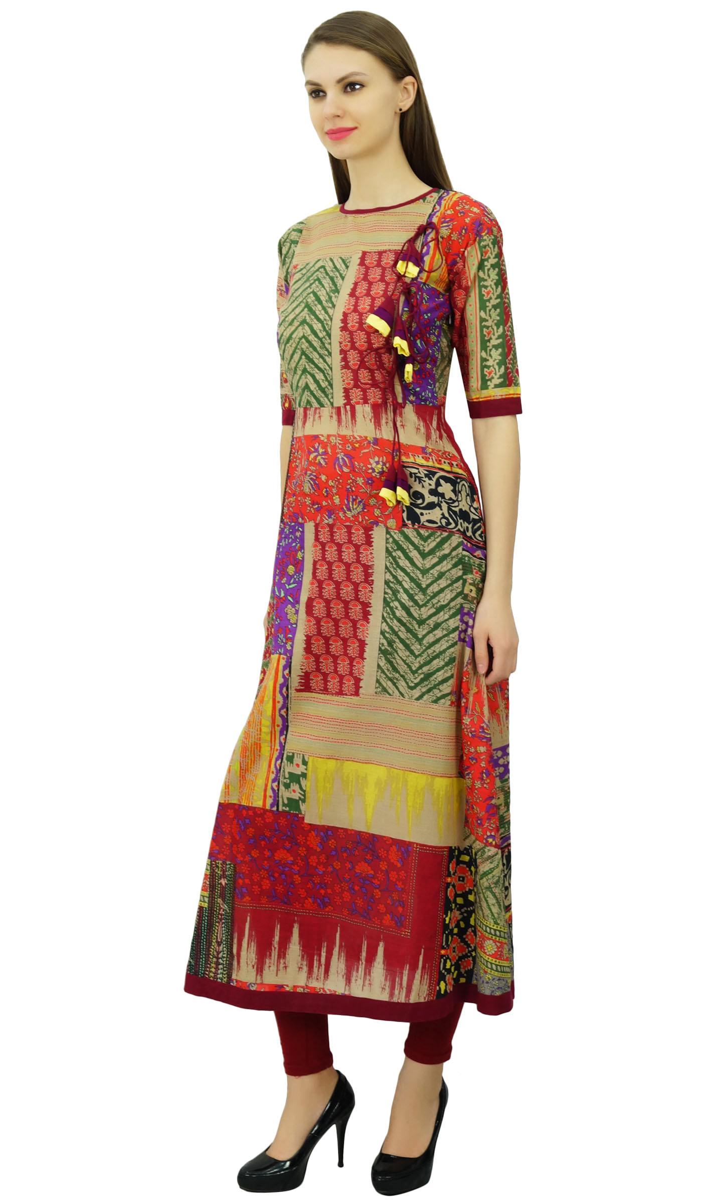 Phagun Printed A-Line Cotton Designer Kurti Long Dress Flared Tunic Kurta 8 різнокольоровий
Phagun Printed A-Line Cotton Designer Kurti Long Dress Flared Tunic Kurta 8 різнокольоровий