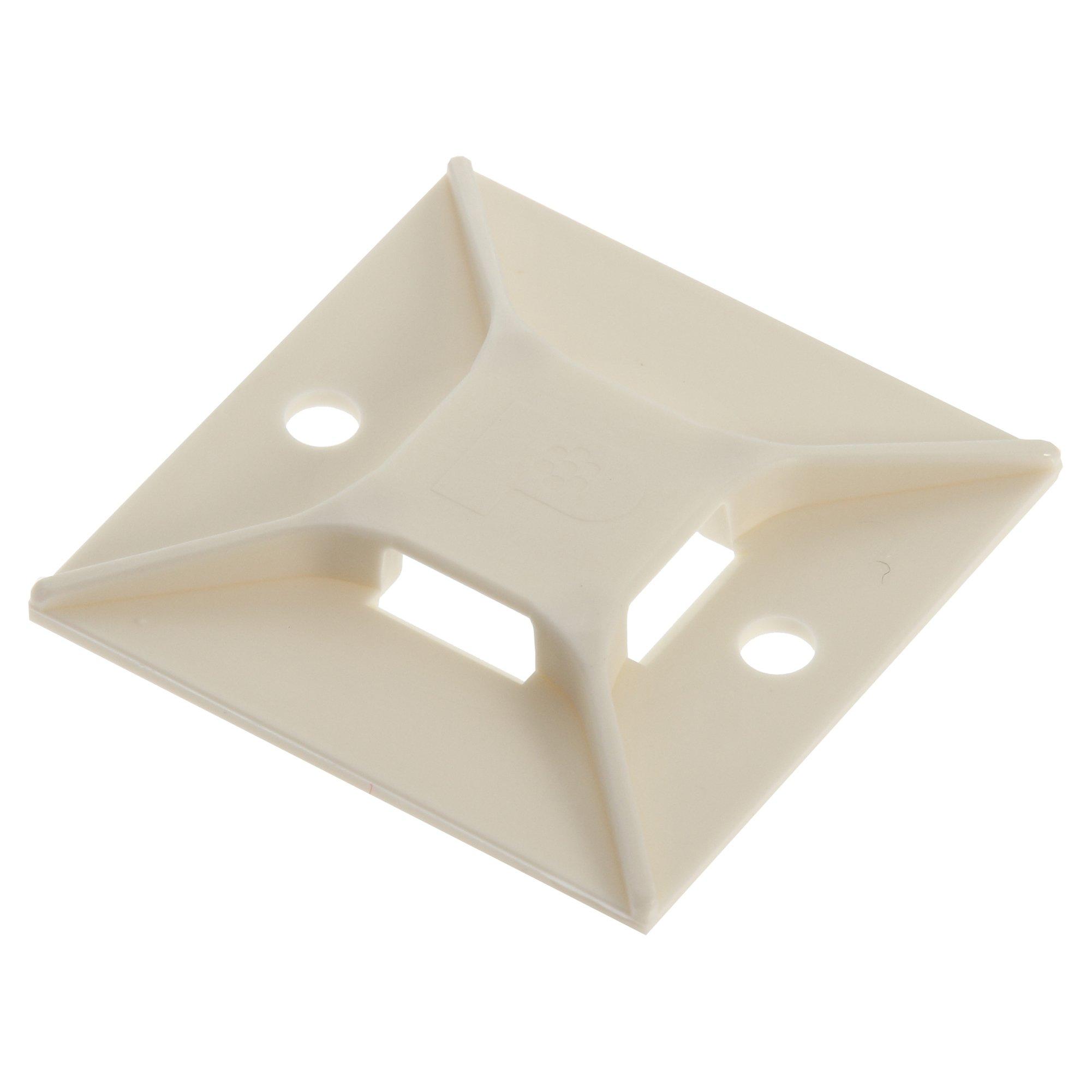 Panduit ABM3H-S6-T Adhesive Backed Cable Tie Mount, 4-Way Mount, Screw/User-Supplied Adhesive, Indoors Environment, Nylon 6.6, 6 Screw Mounting Method
Panduit ABM3H-S6-T Adhesive Backed Cable Tie Mount, 4-Way Mount, Screw/User-Supplied Adhesive, Indoors Environment, Nylon 6.6, 6 Screw Mounting Method