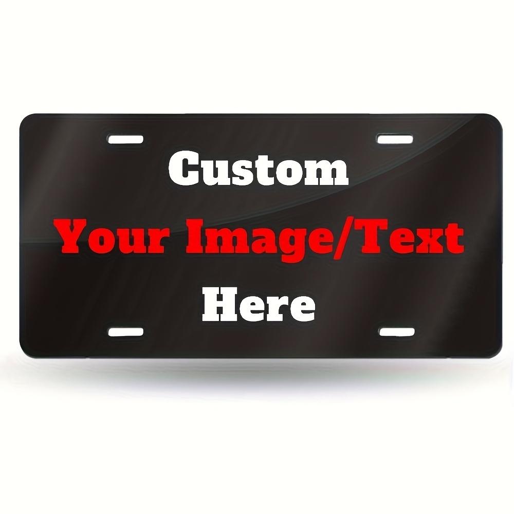 Customizable Texas Aluminum License Plate x cm Stainless Steel Aluminum Appearance WeatherResistant with Red 15x30cm(5.9x7.8inch)
Customizable Texas Aluminum License Plate x cm Stainless Steel Aluminum Appearance WeatherResistant with Red 15x30cm(5.9x7.8inch)