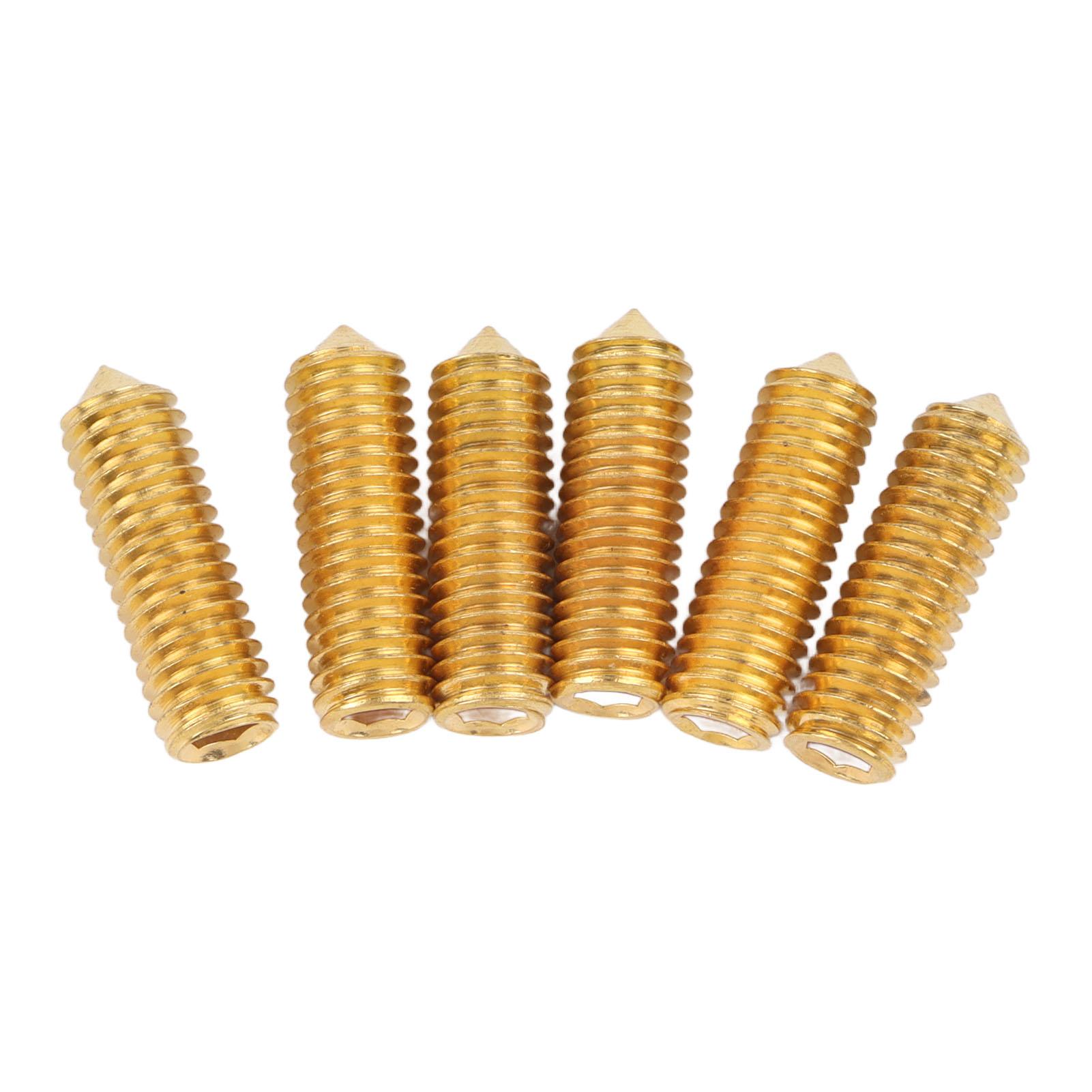 6PCS Guitar Bridge Hex Screws Electric Guitar Bridge Saddle Height Adjustment Screws for Tremolo серебряный
6PCS Guitar Bridge Hex Screws Electric Guitar Bridge Saddle Height Adjustment Screws for Tremolo серебряный
