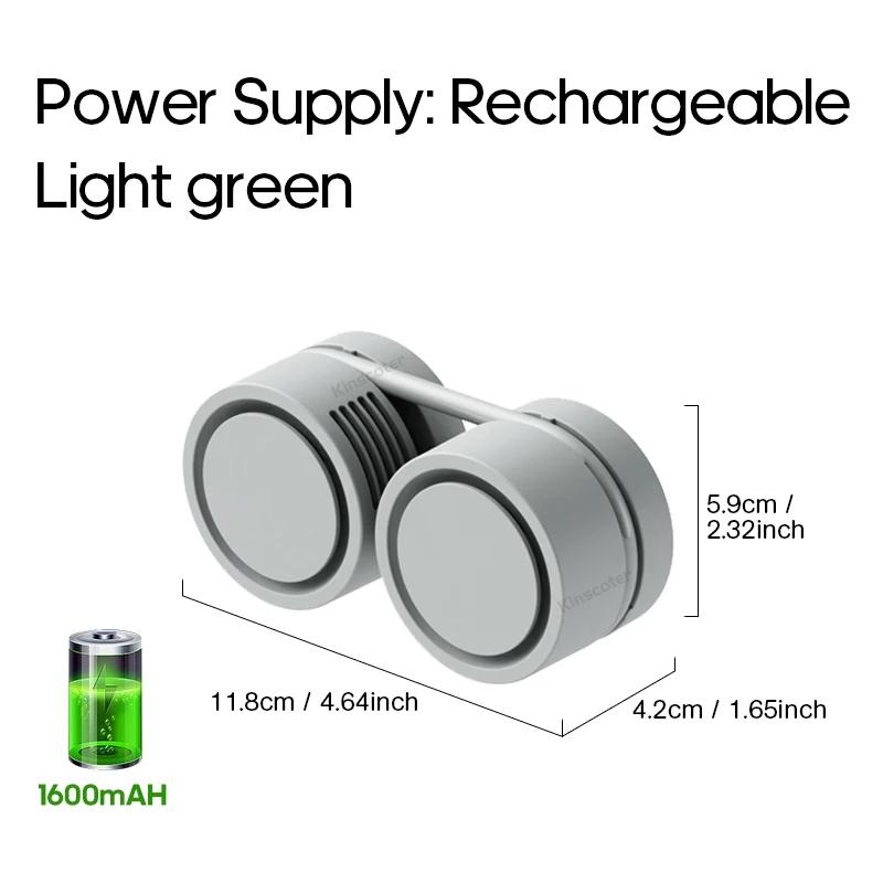 Mini Bladeless Neck Fan Portable USB Rechargeable Hanging Personal Leafless Neckband Cooler Hands-Free Wearable Air Conditioner светло-зеленый
Mini Bladeless Neck Fan Portable USB Rechargeable Hanging Personal Leafless Neckband Cooler Hands-Free Wearable Air Conditioner светло-зеленый