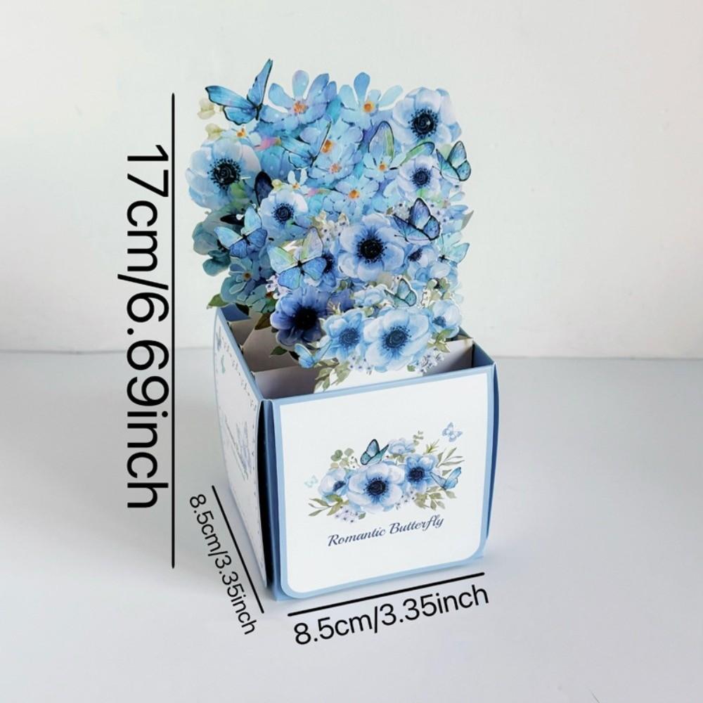 Watercolor Flowers Design 3D Pop-Up Greeting Card Handwritten Note Festival Use Pop-Up Birthday Card Premium Quality синий
Watercolor Flowers Design 3D Pop-Up Greeting Card Handwritten Note Festival Use Pop-Up Birthday Card Premium Quality синий