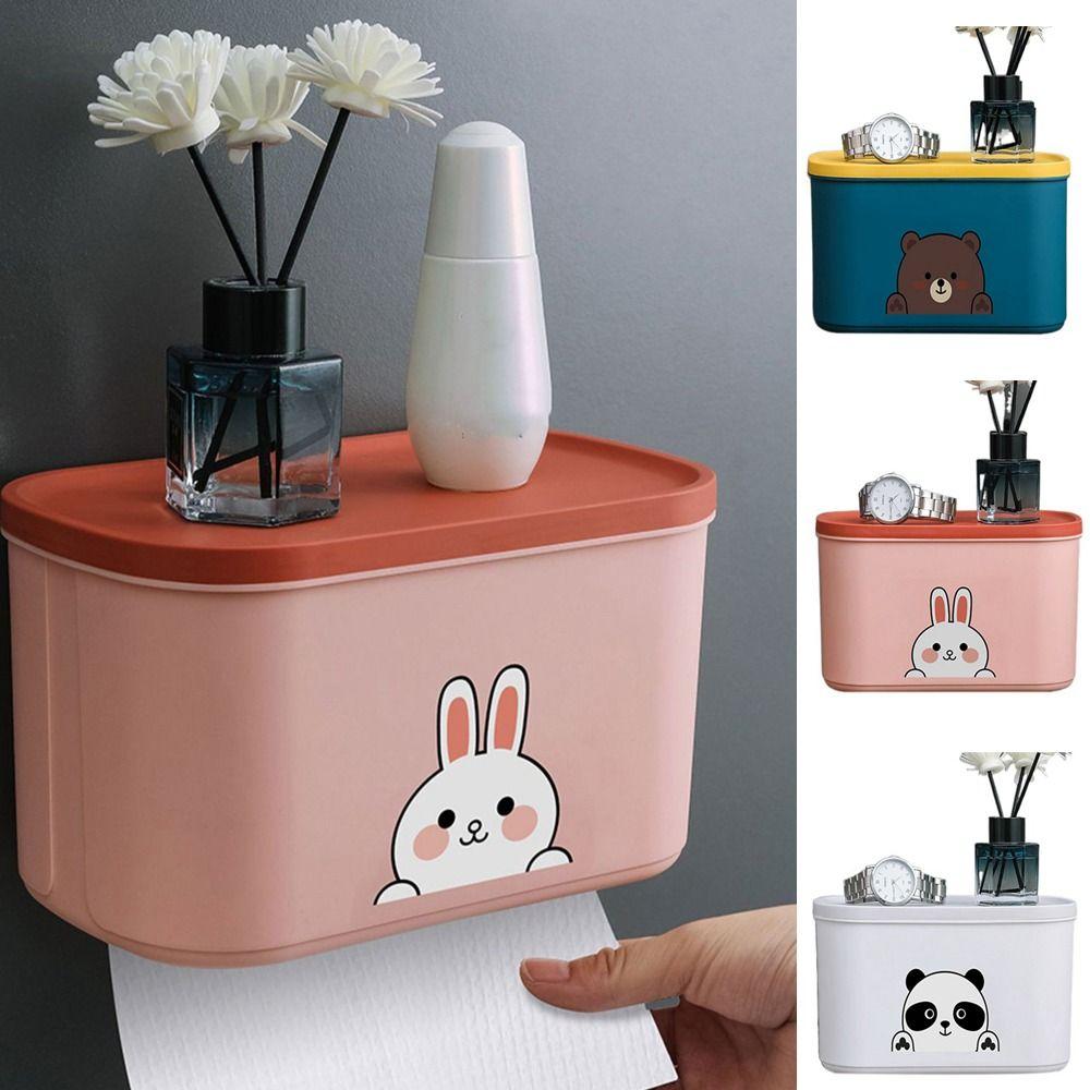 Cartoon Tissue Box No Drilling Tissue Storage Box Tissue Dispenser Container Living Room
Cartoon Tissue Box No Drilling Tissue Storage Box Tissue Dispenser Container Living Room