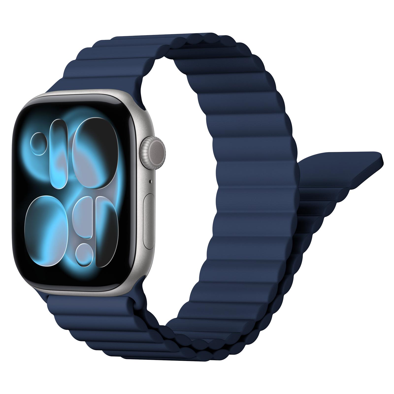 Magnetic loop Strap For Apple watch 11 10 Band 42mm 46mm 44mm 45mm 49mm 41 40mm Correa Bracelet iWatch Series 9 8 7 6 SE/Ultra 3 38 40 41 S11-42mm полуночно-синий
Magnetic loop Strap For Apple watch 11 10 Band 42mm 46mm 44mm 45mm 49mm 41 40mm Correa Bracelet iWatch Series 9 8 7 6 SE/Ultra 3 38 40 41 S11-42mm полуночно-синий