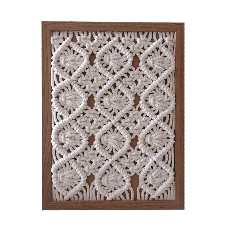 Handmade Woven Tapestry Picture Frame Wall Hanging for Living Room, Bedroom Entrance Area Tapestry Guesthouse Wall Decoration 21x30cm
Handmade Woven Tapestry Picture Frame Wall Hanging for Living Room, Bedroom Entrance Area Tapestry Guesthouse Wall Decoration 21x30cm