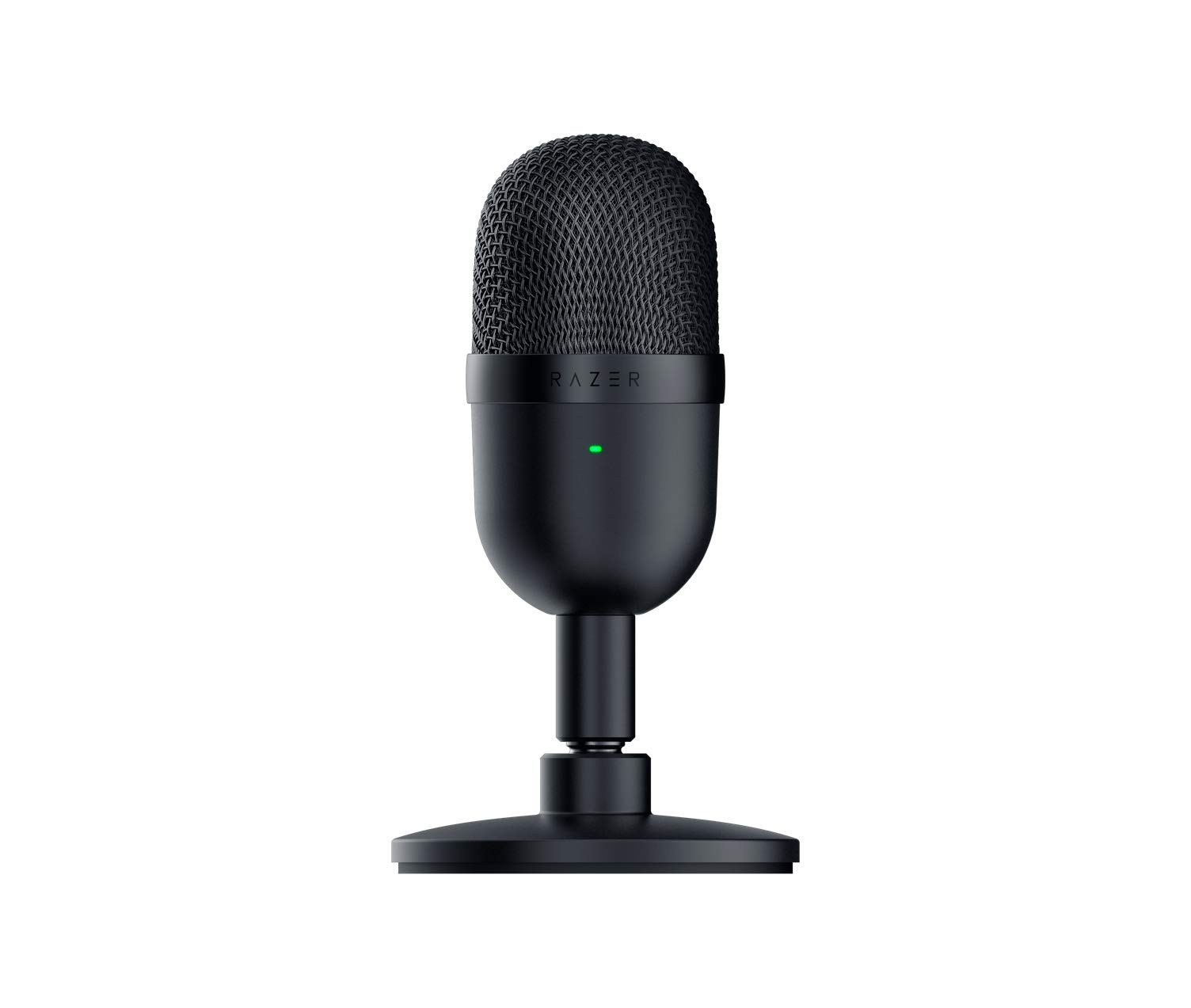 Razer Seiren Mini Condenser Microphone Ultra Compact Design Gaming Microphone USB Microphone for Distribution Unidirectional Clear Sound Black by чорний
Razer Seiren Mini Condenser Microphone Ultra Compact Design Gaming Microphone USB Microphone for Distribution Unidirectional Clear Sound Black by чорний