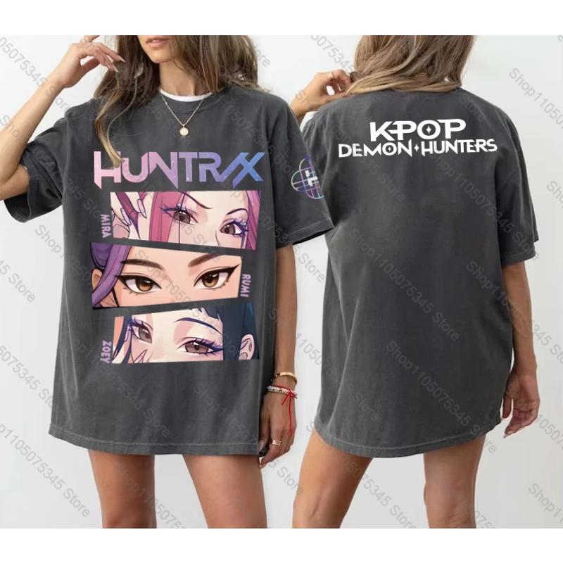 Women s T-shirts K-pop Devil Hunter Fashion Oversized Cotton T-shirt S темно-сірий колір
Women s T-shirts K-pop Devil Hunter Fashion Oversized Cotton T-shirt S темно-сірий колір