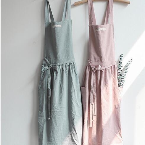 Multicolor cotton and linen girl women youth work apron cross shoulder strap apron embroidery silk світло-зелений колір
Multicolor cotton and linen girl women youth work apron cross shoulder strap apron embroidery silk світло-зелений колір