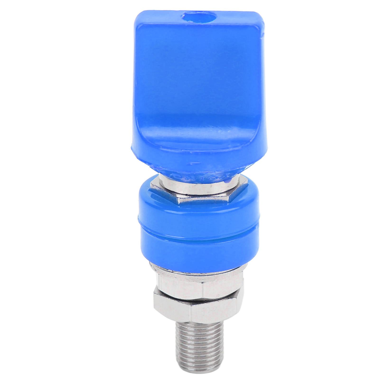 Binding Post Wire Terminal Connector M10 Thread 100A Large Current for 4mm Banana PlugBlue синій
Binding Post Wire Terminal Connector M10 Thread 100A Large Current for 4mm Banana PlugBlue синій
