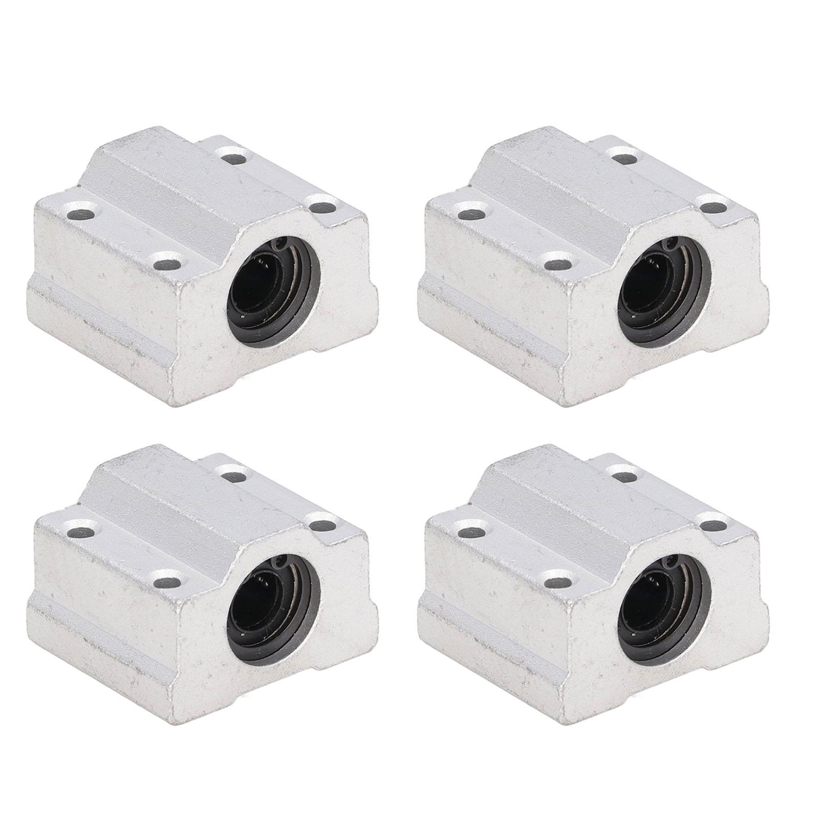 4PCS SCS8UU Linear Ball Bearing Slide Block Aluminum Alloy CNC Machine Slide Unit 8mm Bore
4PCS SCS8UU Linear Ball Bearing Slide Block Aluminum Alloy CNC Machine Slide Unit 8mm Bore