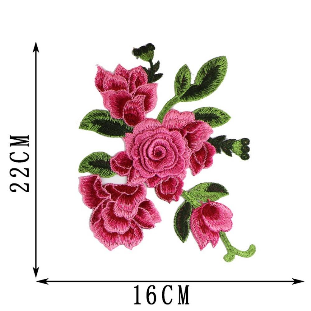 Fashion Elegant Multicolor Embroidery Patch Floral Embroidery DIY Peony Flower Patch Sewing Accessories рожевий червоний колір
Fashion Elegant Multicolor Embroidery Patch Floral Embroidery DIY Peony Flower Patch Sewing Accessories рожевий червоний колір
