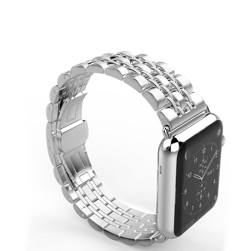 Stainless Steel Band for Apple Watch Series 2-9 & SE - Universal Fit 38/40/41mm
Stainless Steel Band for Apple Watch Series 2-9 & SE - Universal Fit 38/40/41mm