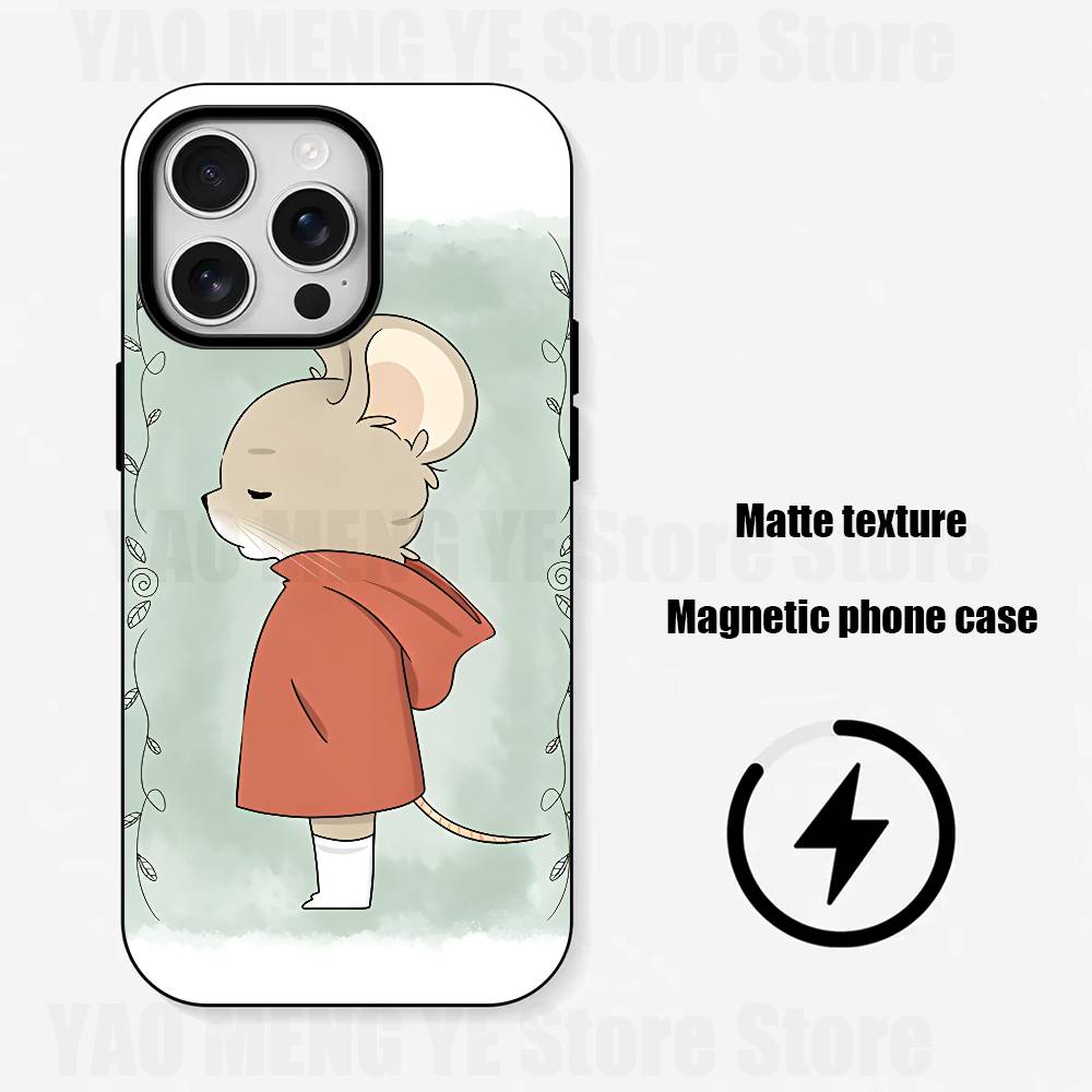 Ernest Celestine Comics For Iphone 17,16,15,14,13,12,11 Pro Mini Max XS Case Frosted Magnetic Cover For Shockproof Bumper Funda iPhone11PROMAX
Ernest Celestine Comics For Iphone 17,16,15,14,13,12,11 Pro Mini Max XS Case Frosted Magnetic Cover For Shockproof Bumper Funda iPhone11PROMAX