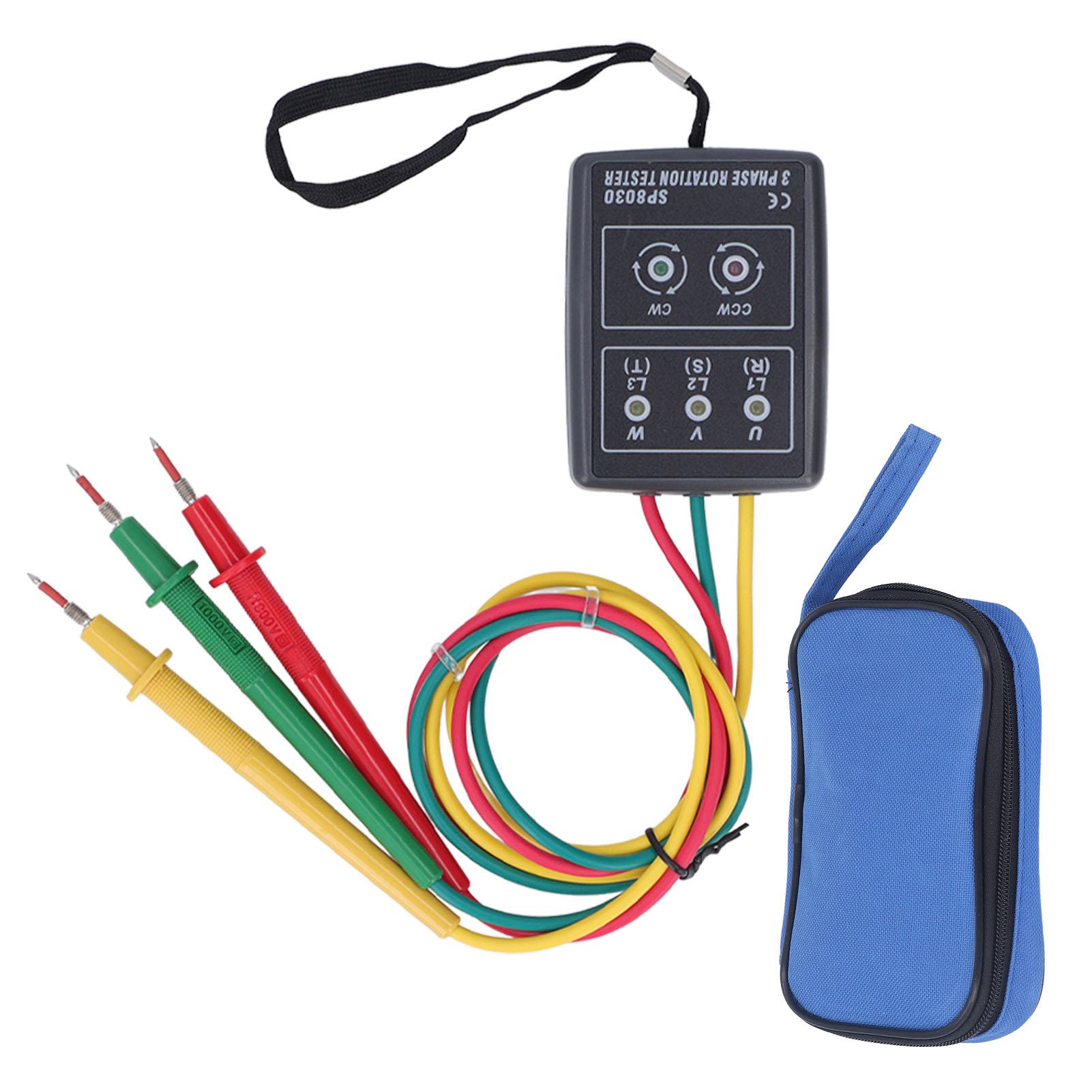 Phase Rotation Meter 5 LED Indicator No Battery Design 3 Test s 3 Phase Sequence Rotation
Phase Rotation Meter 5 LED Indicator No Battery Design 3 Test s 3 Phase Sequence Rotation