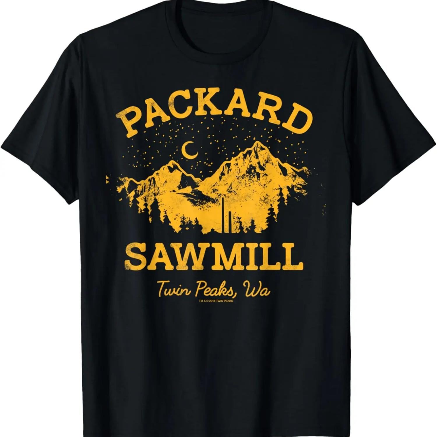 Twin Peaks Packard Sawmill Retro Vista Logo Graphic T-Shirt T-Shirt S чёрный
Twin Peaks Packard Sawmill Retro Vista Logo Graphic T-Shirt T-Shirt S чёрный