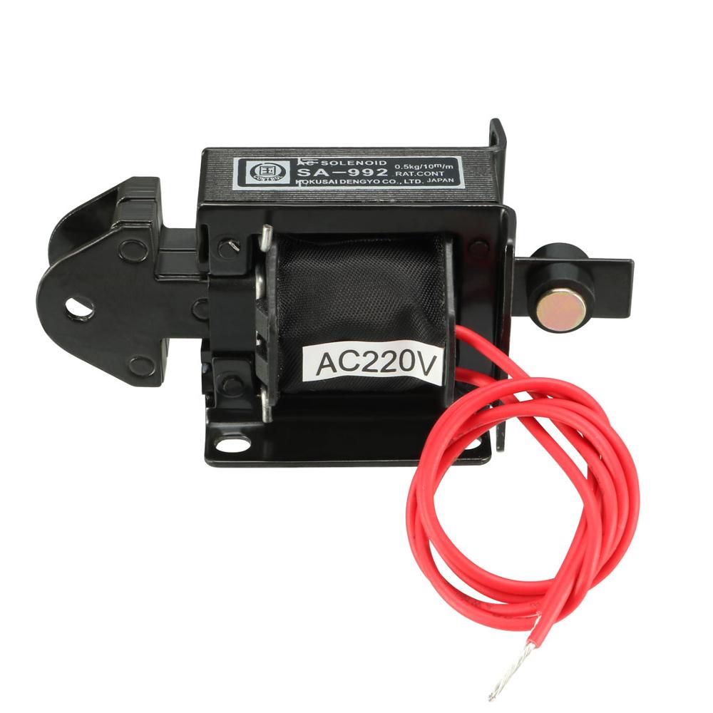 Електромагніт тягового соленоїда змінного струму 220 В/110 В SA-992 вагою 0,5 кг AC110V
Електромагніт тягового соленоїда змінного струму 220 В/110 В SA-992 вагою 0,5 кг AC110V