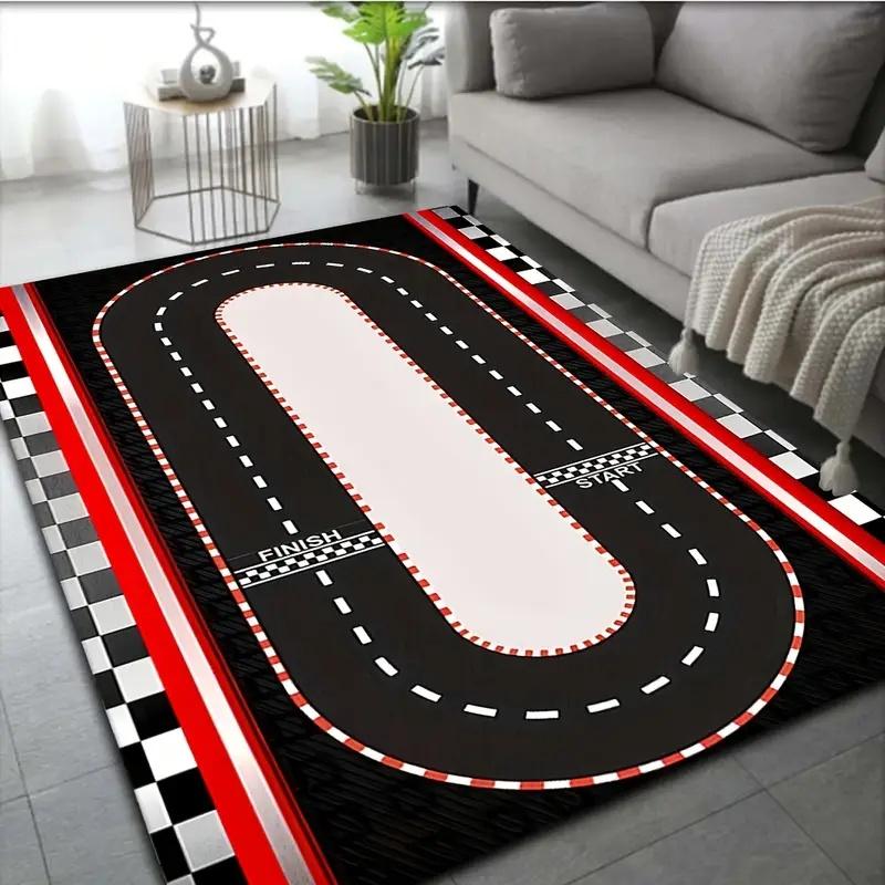 Luxury Black Gold Chessboard Area Rug High Quality Checkered Carpet with Classic Chess Pieces Pattern Unique Game Room Gift 40x60cm
Luxury Black Gold Chessboard Area Rug High Quality Checkered Carpet with Classic Chess Pieces Pattern Unique Game Room Gift 40x60cm