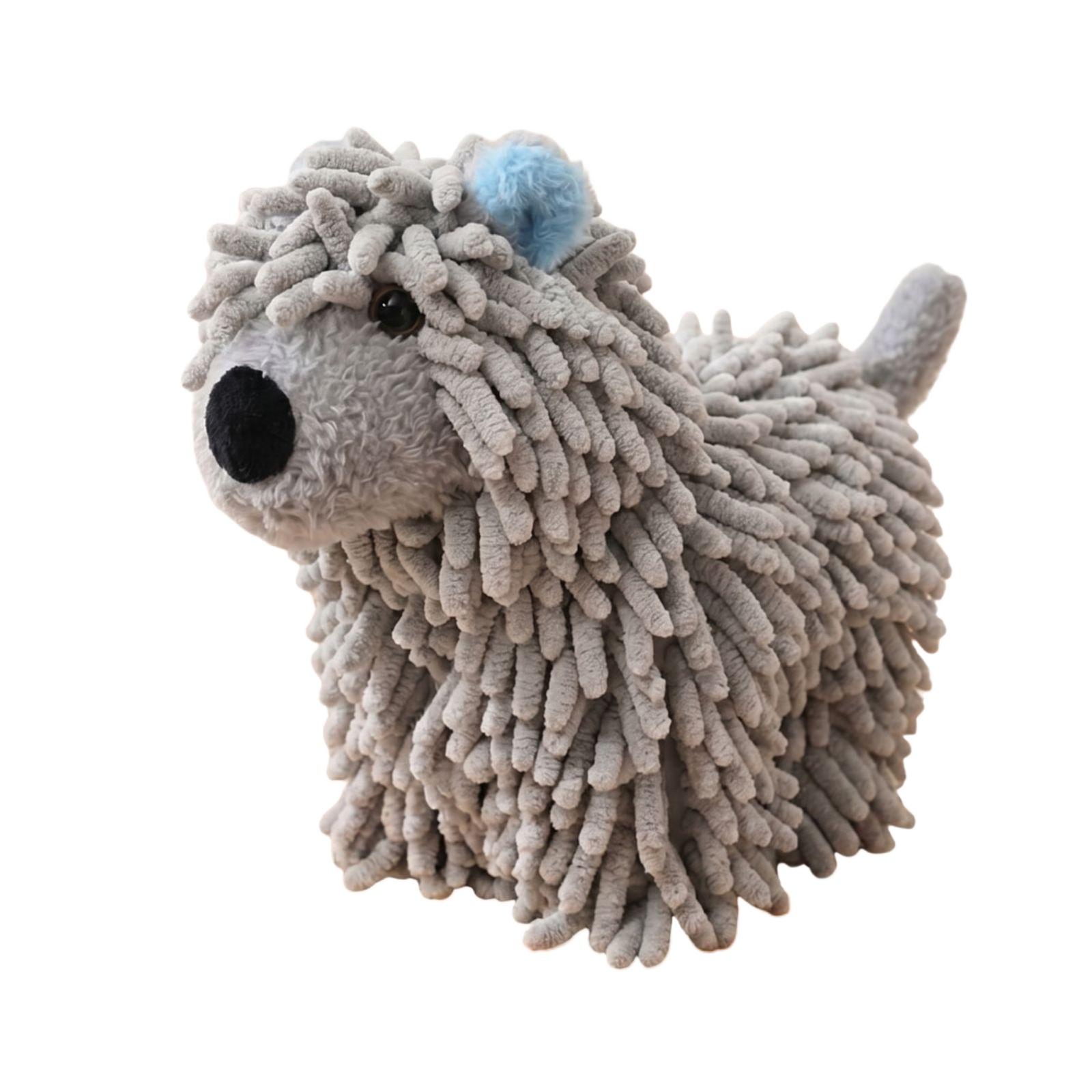 Chenille Microfiber Dog Shaped Hand Towel Soft Absorbent Plush Cleaning Cloth for Kitchen Bathroom and Car Use One Size
Chenille Microfiber Dog Shaped Hand Towel Soft Absorbent Plush Cleaning Cloth for Kitchen Bathroom and Car Use One Size