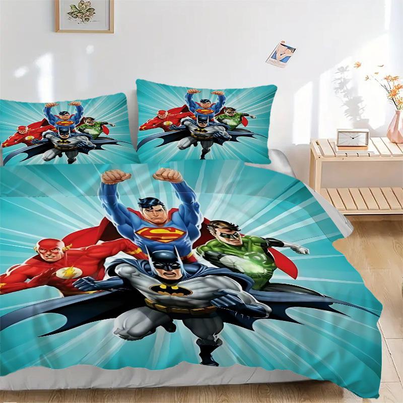 3pcs Superhero, Justice League Cover Set,Soft Comfortable Duvet Cover,Guest Room (1*Duvet Cover + 2*Pillowcases, Without Core) yy251024043 135x200cm
3pcs Superhero, Justice League Cover Set,Soft Comfortable Duvet Cover,Guest Room (1*Duvet Cover + 2*Pillowcases, Without Core) yy251024043 135x200cm