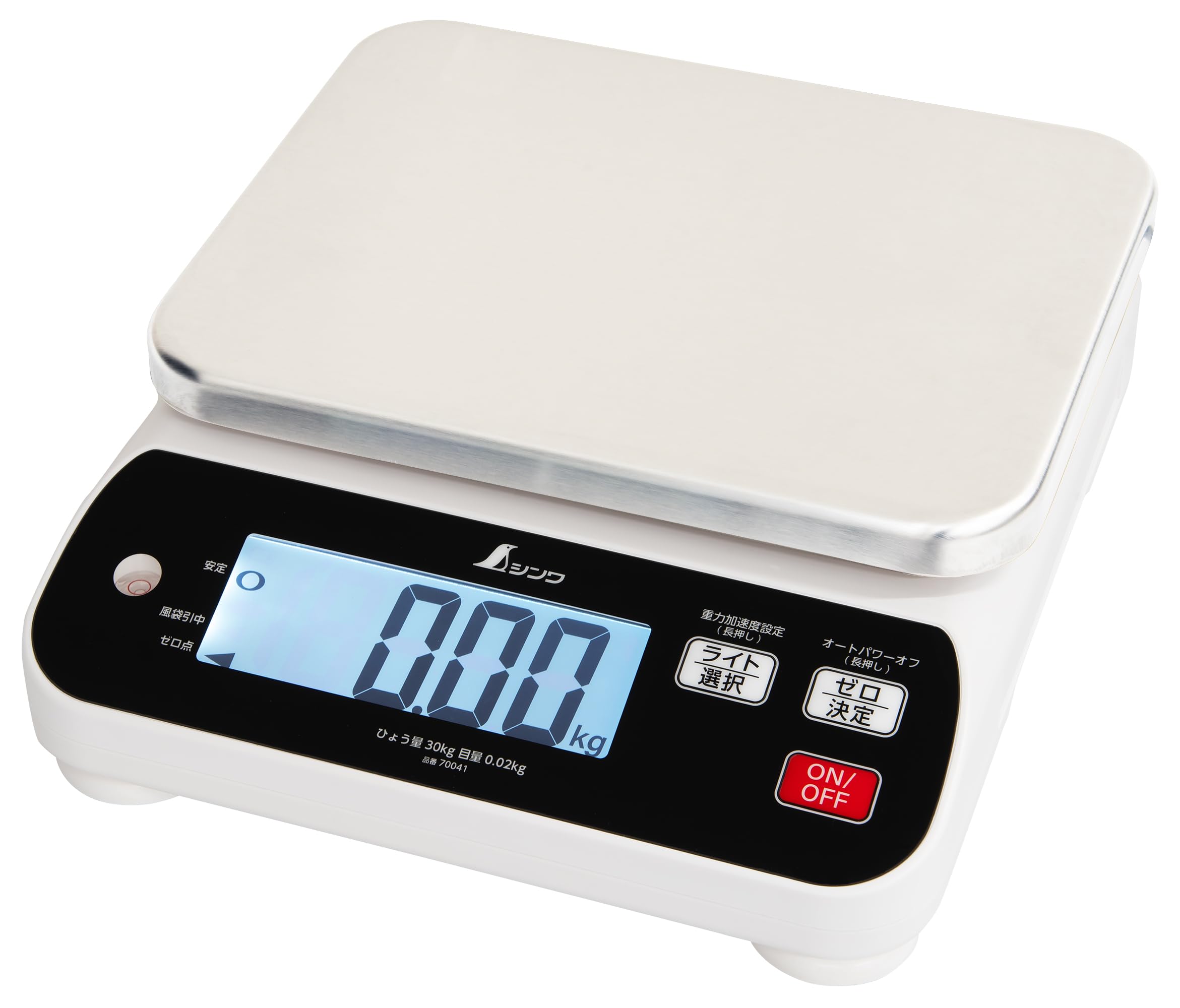 Shinwa Sokutei Digital Scale WP Dustproof and Waterproof For Certificates 30kg 70041 Non-Transaction
Shinwa Sokutei Digital Scale WP Dustproof and Waterproof For Certificates 30kg 70041 Non-Transaction