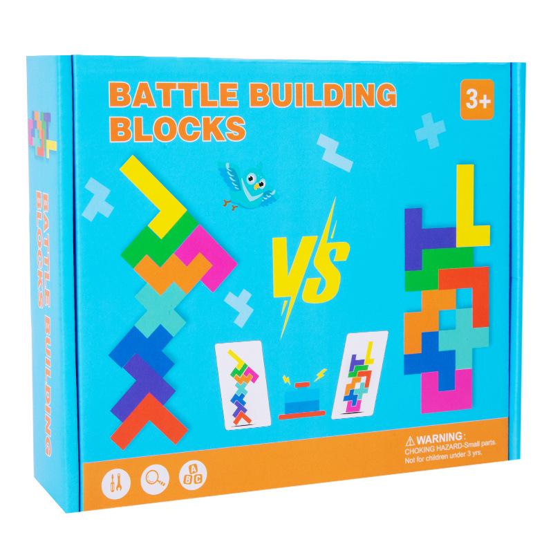 Деревянная двойная русская игра-головоломка для детей и родителей
Деревянная двойная русская игра-головоломка для детей и родителей