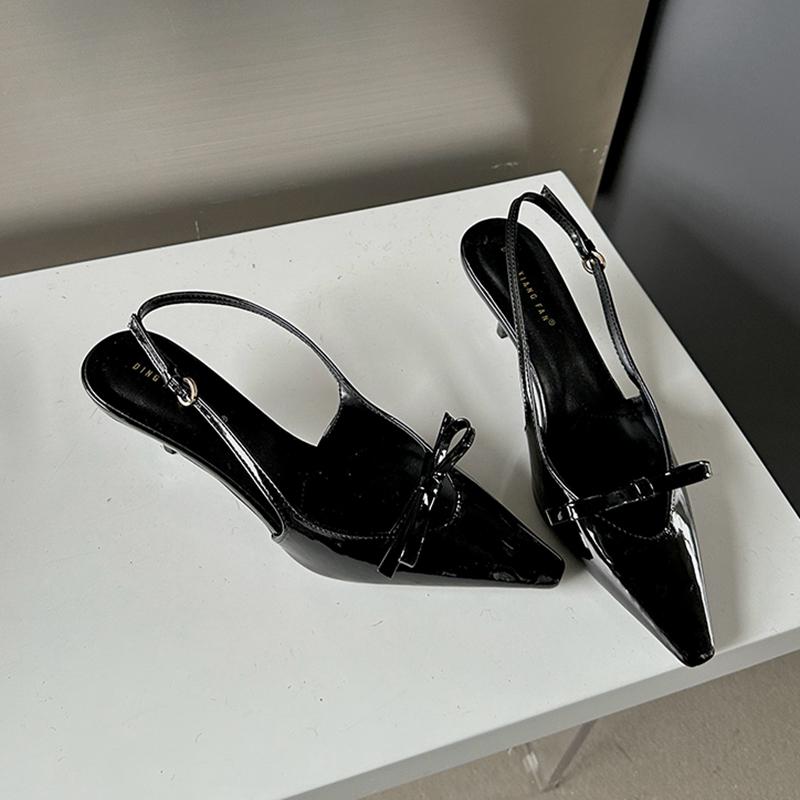 Fashion SUOJIALUN 2024 New Brand Women Sandal Fashion Bow-knot Slip On Ladies Elegant Slingback Shoes Thin High Heel Outdoor Dress Pumps 35 чёрный
Fashion SUOJIALUN 2024 New Brand Women Sandal Fashion Bow-knot Slip On Ladies Elegant Slingback Shoes Thin High Heel Outdoor Dress Pumps 35 чёрный