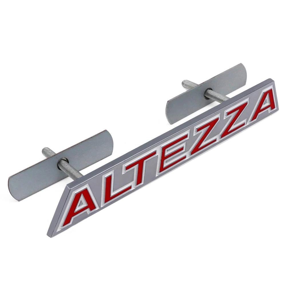 ALTEZZA Logo Car Front Grille Emblem Sticker for ALTEZZA Auto Body Badge Decal Exterior Accessories Grille Badge срібний
ALTEZZA Logo Car Front Grille Emblem Sticker for ALTEZZA Auto Body Badge Decal Exterior Accessories Grille Badge срібний