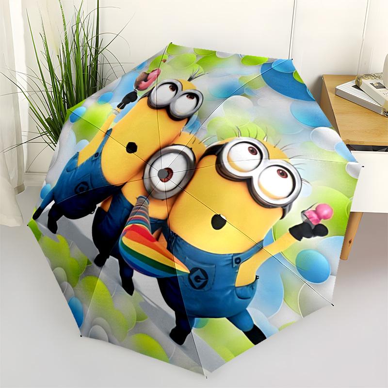 1pc Minions Automatic Folding Umbrella - Compact 8-Rib Design, Durable Plastic & Iron, Perfect Gift for Friends & Family, Outdoor Umbrella, Fashionabl
1pc Minions Automatic Folding Umbrella - Compact 8-Rib Design, Durable Plastic & Iron, Perfect Gift for Friends & Family, Outdoor Umbrella, Fashionabl