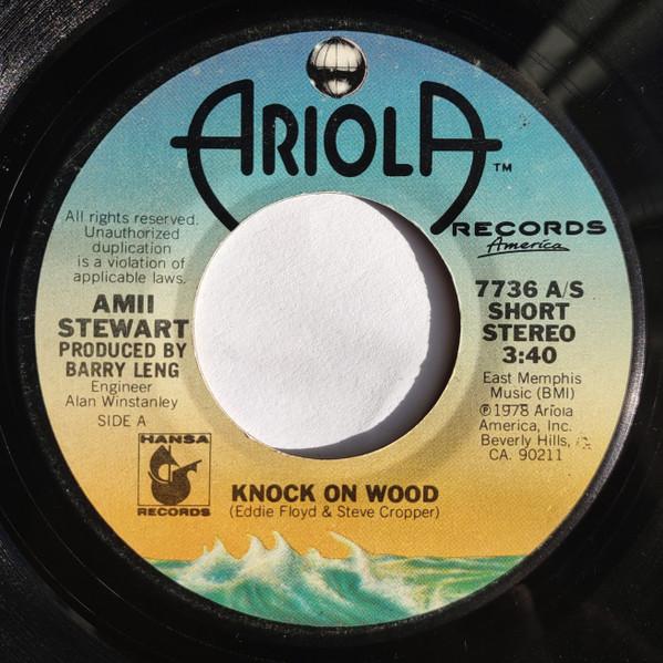 7inch Record AMII STEWART - Knock On Wood 7736 Ariola Records 1978 UK Dance & Electronica Used
7inch Record AMII STEWART - Knock On Wood 7736 Ariola Records 1978 UK Dance & Electronica Used