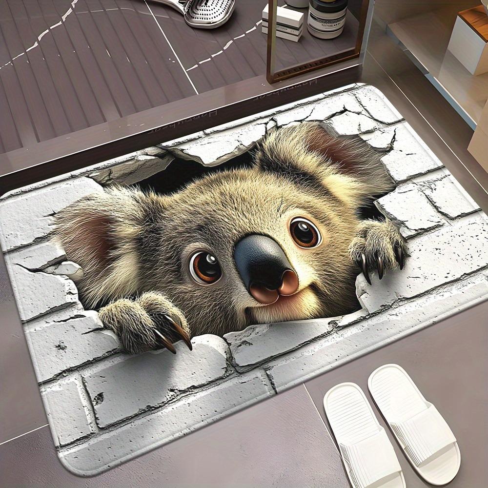 Illusion cave koala doormat, outdoor floor mat, non-slip bathroom floor mat 40x60cm/15.7*23.62inch
Illusion cave koala doormat, outdoor floor mat, non-slip bathroom floor mat 40x60cm/15.7*23.62inch