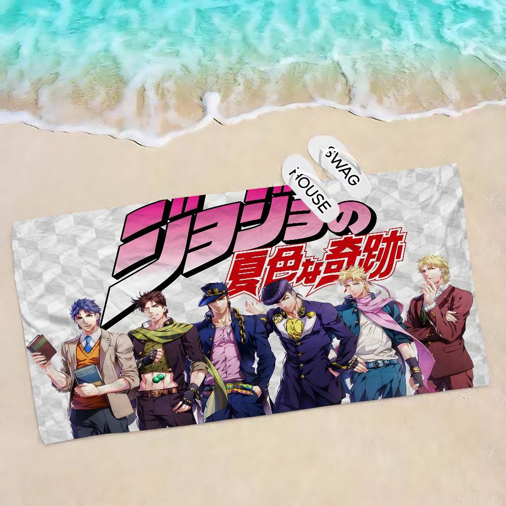 Anime J-JojoS B-Bizarre A-Adventure Microfiber Beach Towel Absorbent Quick dry Soft Yoga Swimming Resort Mountain Climbing Towel W40*H60(CM)
Anime J-JojoS B-Bizarre A-Adventure Microfiber Beach Towel Absorbent Quick dry Soft Yoga Swimming Resort Mountain Climbing Towel W40*H60(CM)