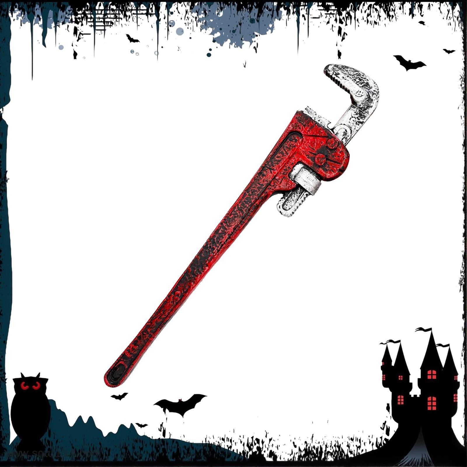 Хэллоуин Гаечный ключ Косплей Реквизит Ручной инструмент Модель Ужас Симуляция Гаечный ключ Костюм Игрушка Red Silver
Хэллоуин Гаечный ключ Косплей Реквизит Ручной инструмент Модель Ужас Симуляция Гаечный ключ Костюм Игрушка Red Silver