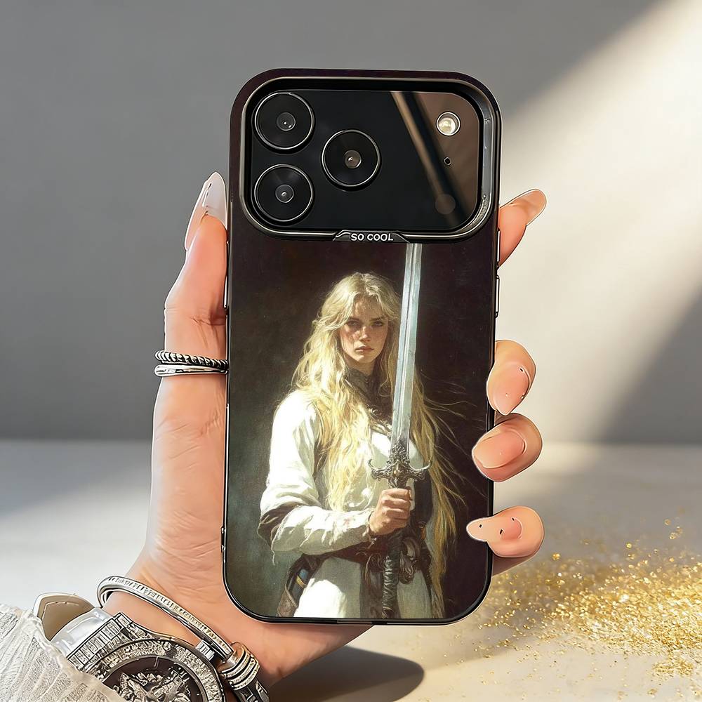 F-Female K-Knight Phone Case For iPhone17 16 15 14 13 12 Pro Max Grey Black Matte Laser Metallic Aurora Funda iPhoneXSMAX
F-Female K-Knight Phone Case For iPhone17 16 15 14 13 12 Pro Max Grey Black Matte Laser Metallic Aurora Funda iPhoneXSMAX