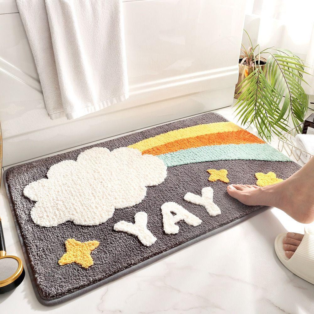 Plush Cashmere Bath Carpet Absorbent Rug Entrance Carpet Floor Mat Household 40X60CM-Style 2
Plush Cashmere Bath Carpet Absorbent Rug Entrance Carpet Floor Mat Household 40X60CM-Style 2