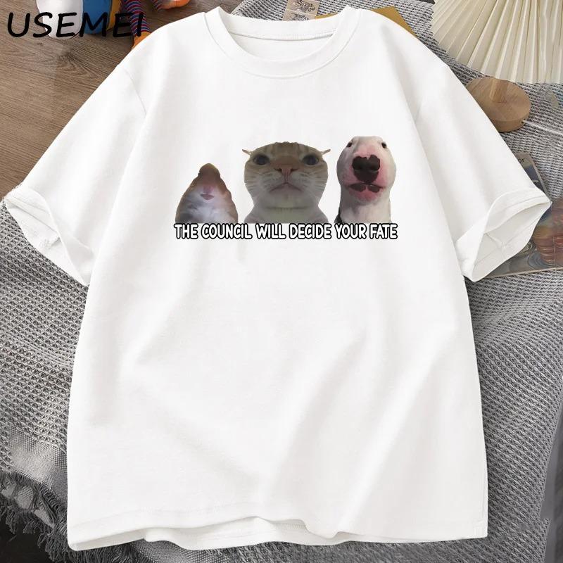 Funny Cat Meme Tee Shirt Graphic T Shirts Unisex Women Silly Animals Tshirt Cotton Oversized Designer Tees Unisex Streetwear 4XL
Funny Cat Meme Tee Shirt Graphic T Shirts Unisex Women Silly Animals Tshirt Cotton Oversized Designer Tees Unisex Streetwear 4XL