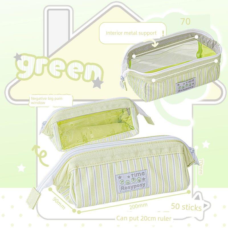 Rosyposy Soft Set Junior High School Girls Cartoon Backpack Pencil Case green green
Rosyposy Soft Set Junior High School Girls Cartoon Backpack Pencil Case green green