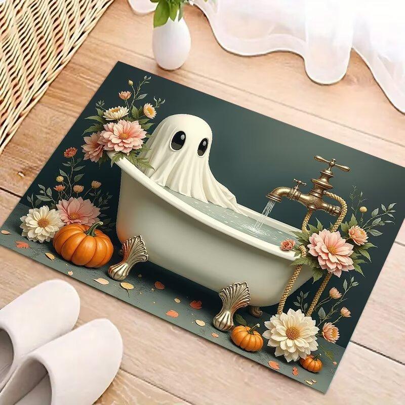 Spooky Halloween Cartoon Non-Slip Artistic Indoor Carpet Rug Door Mat - Witch Cat Pumpkin Bat Moon Festive Home Decoration 40X60CM
Spooky Halloween Cartoon Non-Slip Artistic Indoor Carpet Rug Door Mat - Witch Cat Pumpkin Bat Moon Festive Home Decoration 40X60CM
