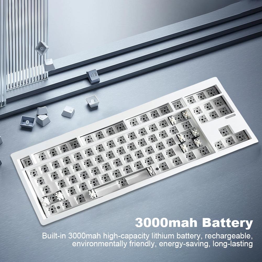 GMK87 GMK104 Wireless Mechanical Keyboard 2.4G/Wired/ Bluetooth 5.0 Keyboards Hot-Swappable Gasket Structure Customized Keyboard
GMK87 GMK104 Wireless Mechanical Keyboard 2.4G/Wired/ Bluetooth 5.0 Keyboards Hot-Swappable Gasket Structure Customized Keyboard