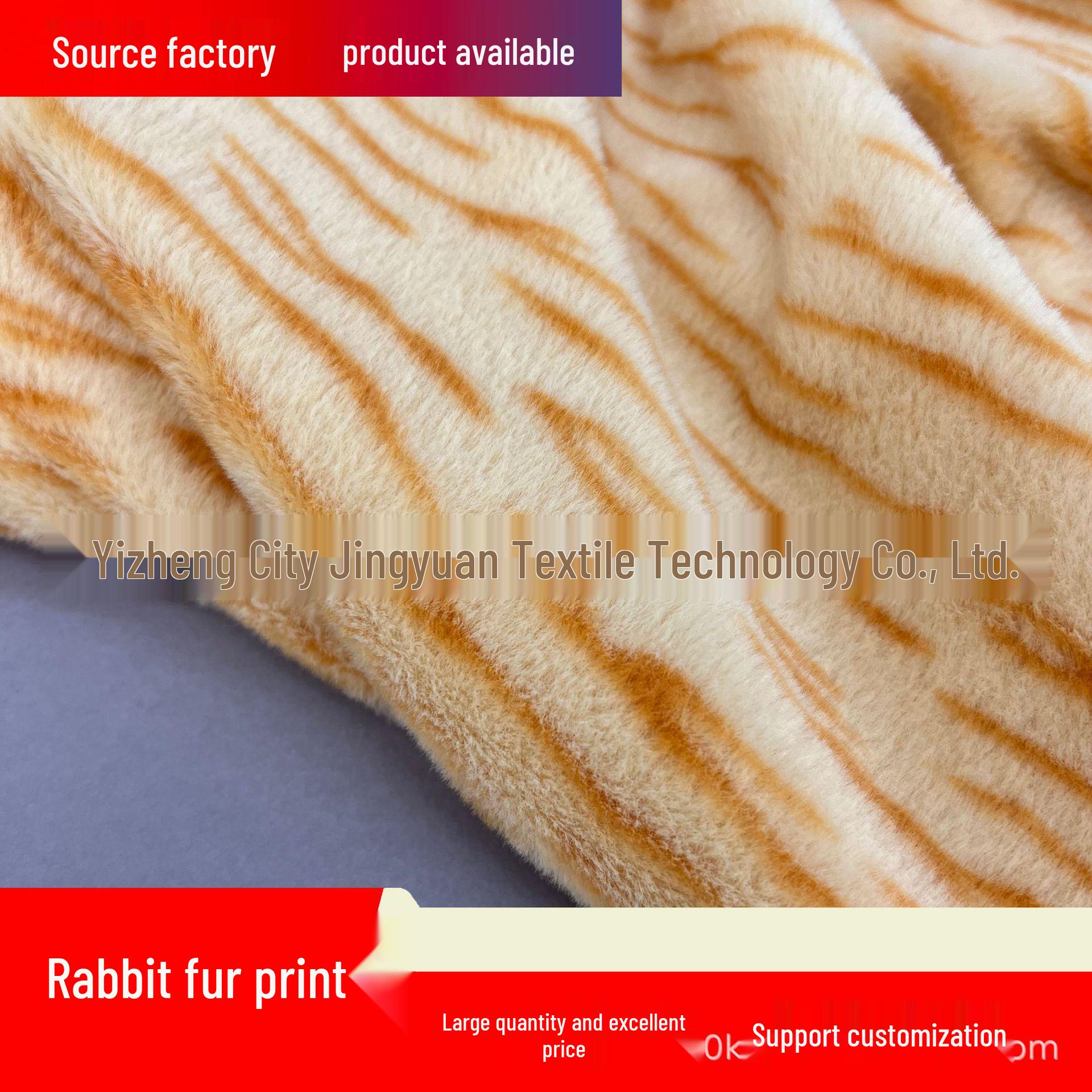 Plush Toy Doll Fabric with Cat, Tiger, and Rabbit Fur Patterns
Plush Toy Doll Fabric with Cat, Tiger, and Rabbit Fur Patterns