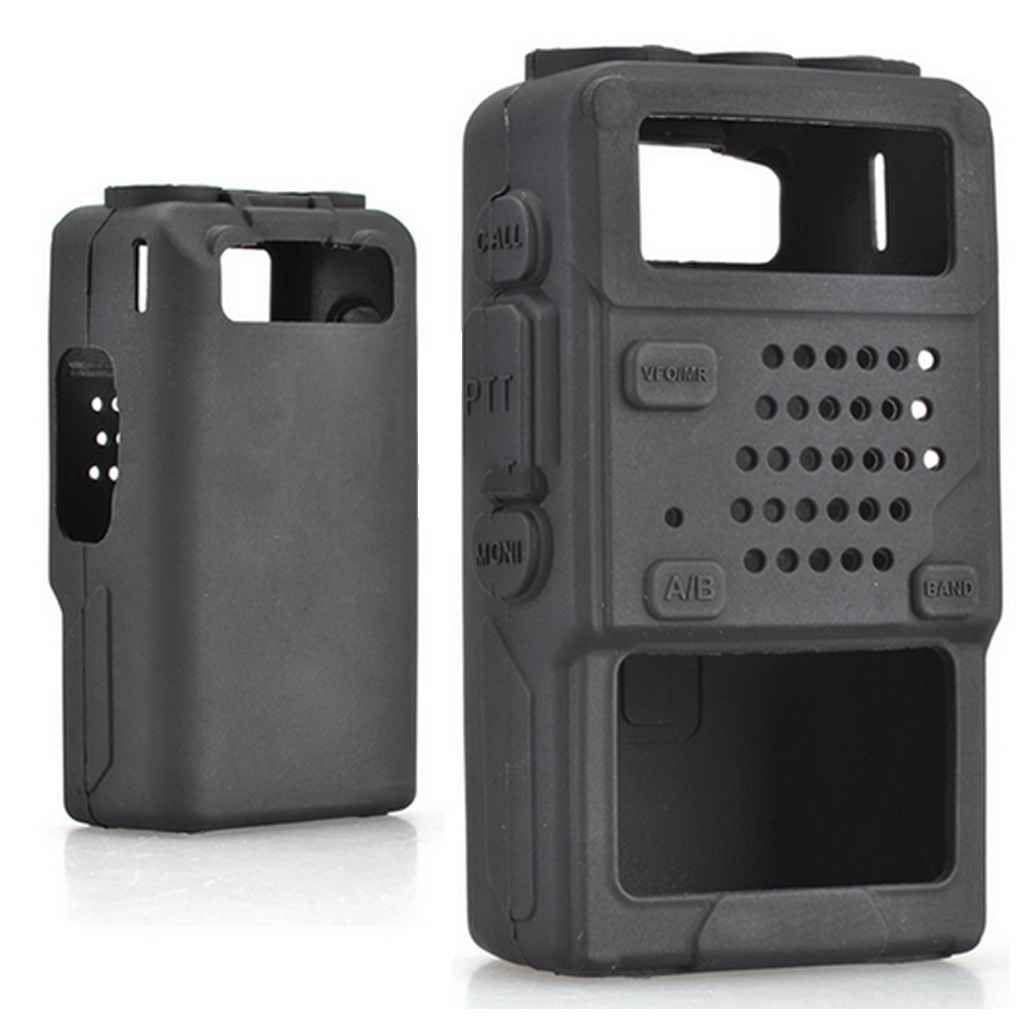 Мягкий силиконовый защитный чехол для рации Baofeng UV-5R/UV-5RA/UV-5R Plus чёрный
Мягкий силиконовый защитный чехол для рации Baofeng UV-5R/UV-5RA/UV-5R Plus чёрный