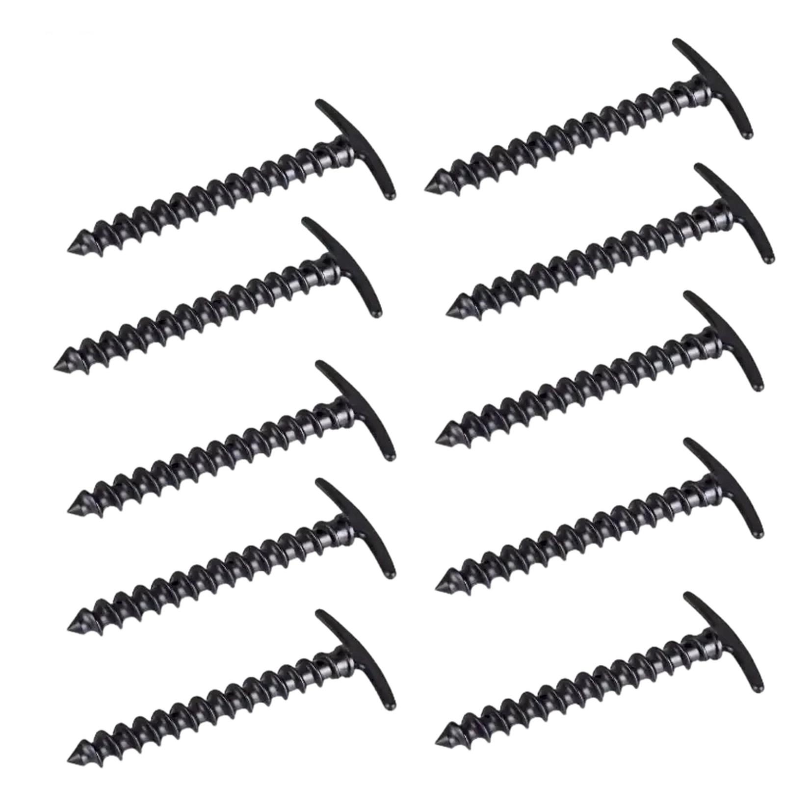 Outdoor Camping Windproof Tent Stakes Nylon Plastic Spiral Ground Pegs for Camping Picnic one size чёрный
Outdoor Camping Windproof Tent Stakes Nylon Plastic Spiral Ground Pegs for Camping Picnic one size чёрный