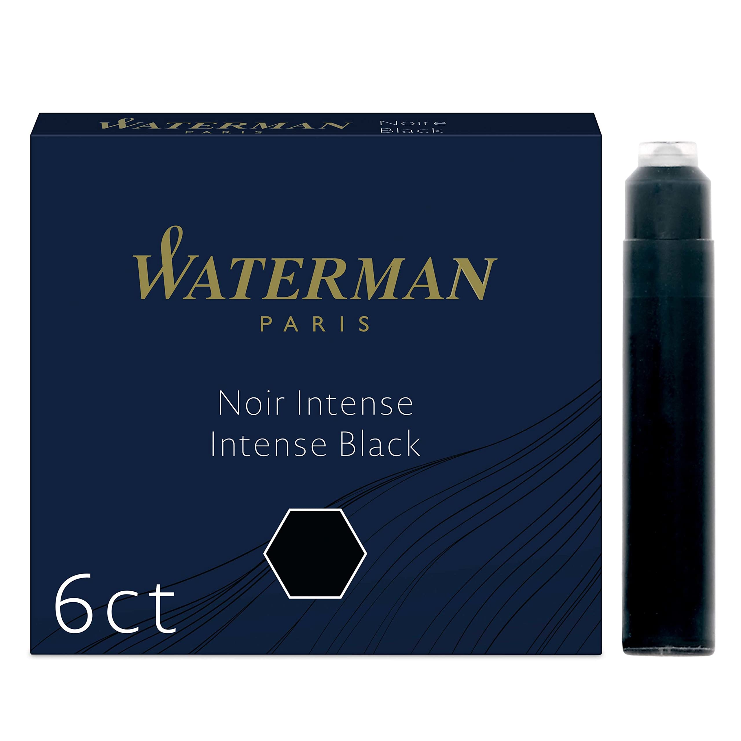 Чорнильний міні-картридж WATERMAN S0110940 Оригінальний імпортний продукт 0,7 мл чорний
Чорнильний міні-картридж WATERMAN S0110940 Оригінальний імпортний продукт 0,7 мл чорний