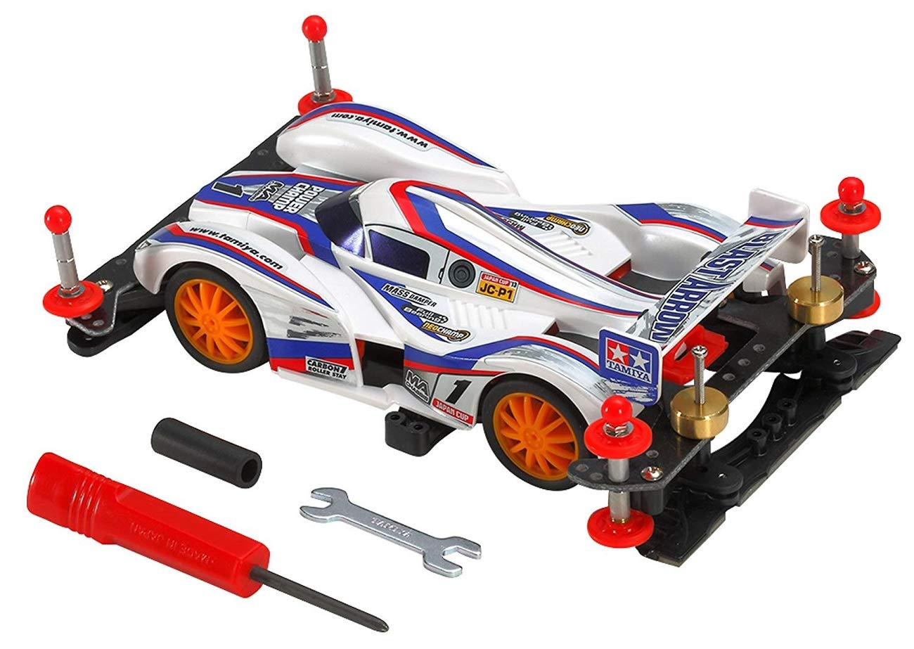 Tamiya Mini 4WD PRO Series Mini 4WD Starter Pack MA Power Type Blast Arrow 18647 № 47 белый
Tamiya Mini 4WD PRO Series Mini 4WD Starter Pack MA Power Type Blast Arrow 18647 № 47 белый