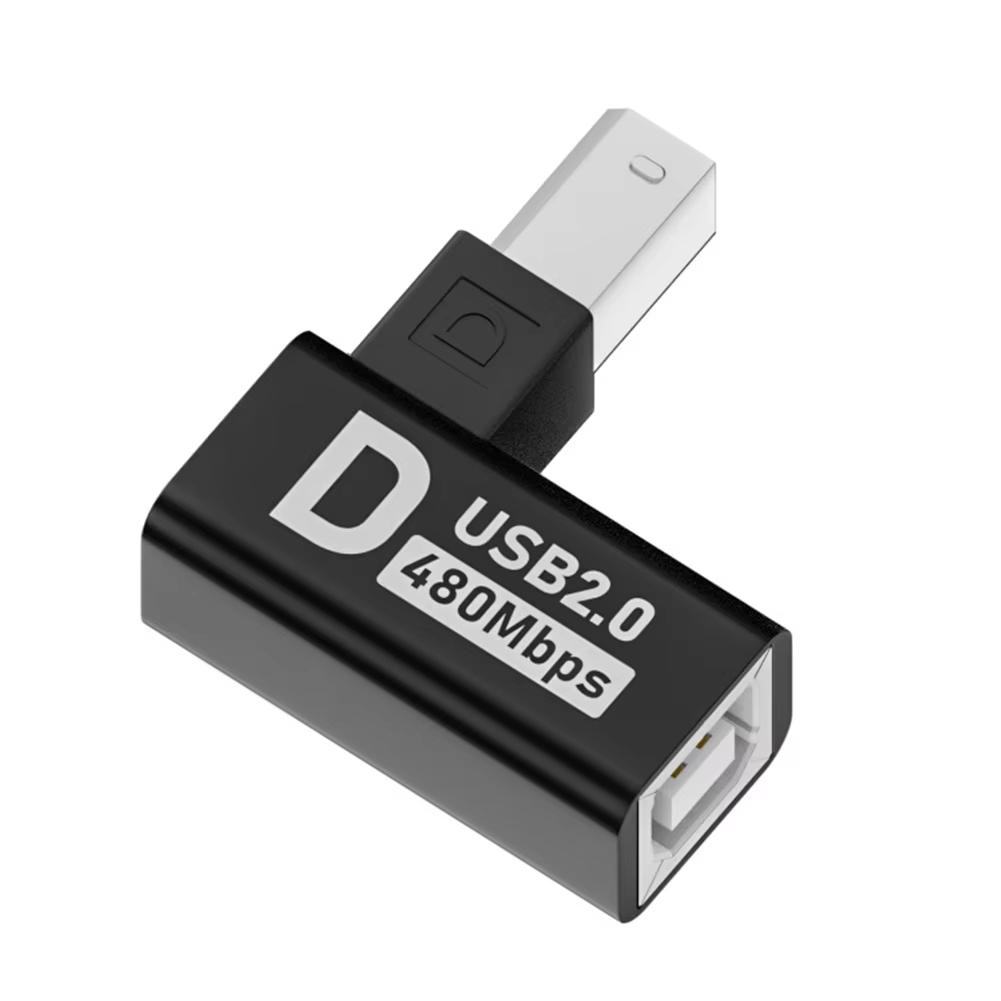 Elbow USB2.0 Printer Adapter USB Type B Male to Female For Printer Hard Drive Base Fax Machine Scanner USB 2.0 Printer Adapter
Elbow USB2.0 Printer Adapter USB Type B Male to Female For Printer Hard Drive Base Fax Machine Scanner USB 2.0 Printer Adapter